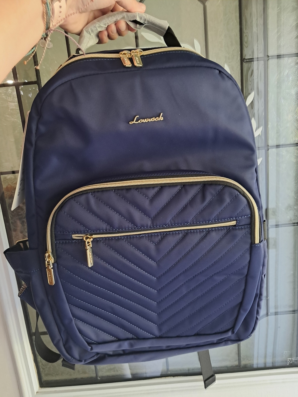 Lovevook Navy Laptop Backpack - Women's Bag